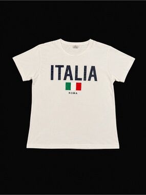 Italia Roma Graphic Tee | Size Large